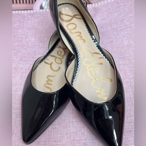 New Sam Edelman Black Flats